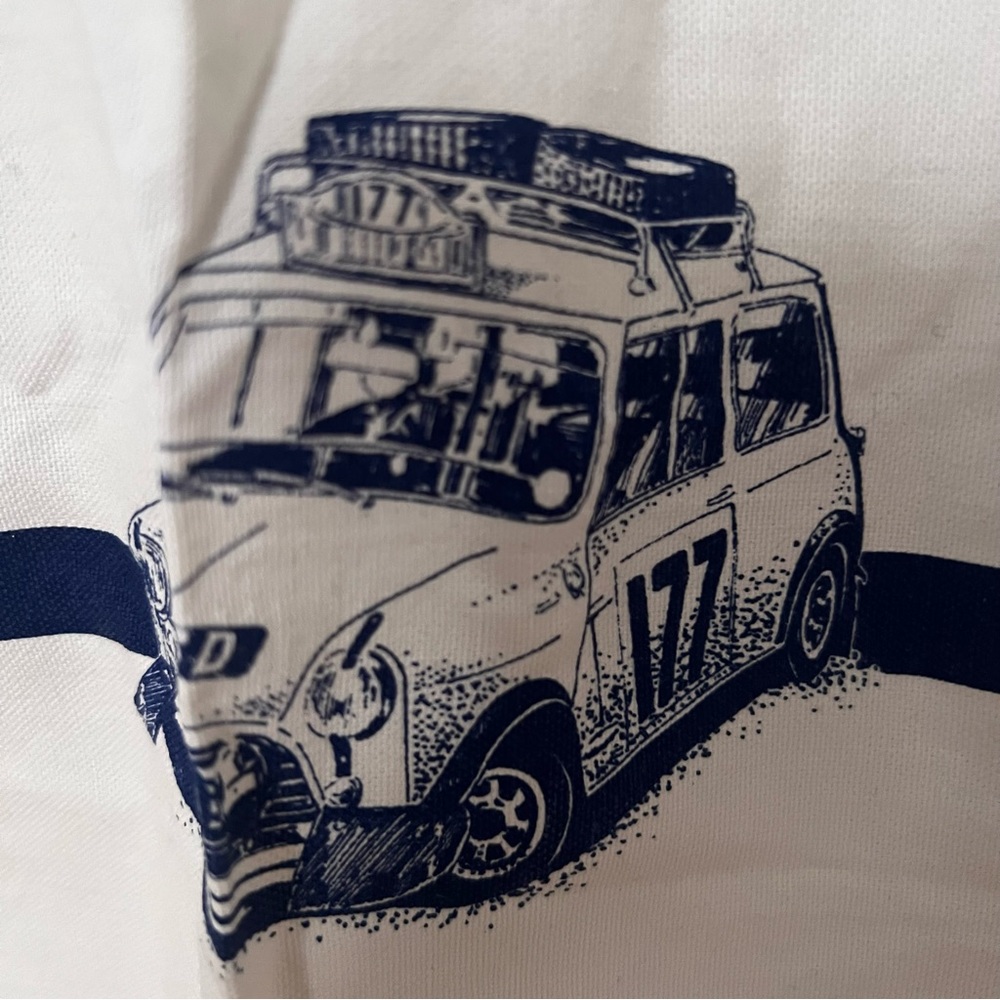 TEA TOWEL CARS NWT British Motor Centre tea towel Vintage English MINI C… - Picture 13 of 16
